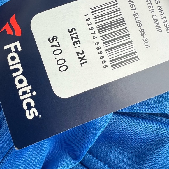 $70 Small & XL Men's Detroit Lions Fanatics Branded Winter Camp Pullover - Picture 7 of 12